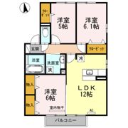 チャルルKの間取り画像