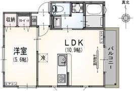 サンライズ大山Ⅱの間取り画像