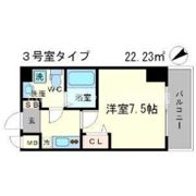 メインステージ西天満T’s SQUAREの間取り画像