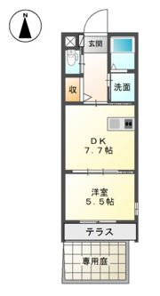 フェリーチェ コートの間取り画像