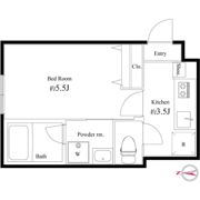 Villa2465（ヴィラ西六郷）の間取り画像