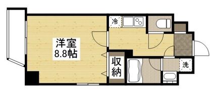 THE MODERN 表町の間取り画像