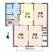 フレグランスみどり A棟の間取り画像