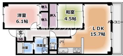 さくら館の間取り画像