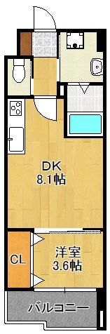 ギャラン菅原の間取り画像