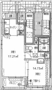 ベルストーンの間取り画像