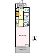 ボナール江坂の間取り画像