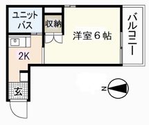 petit pas大芝の間取り画像