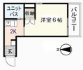 petit pas大芝の間取り画像