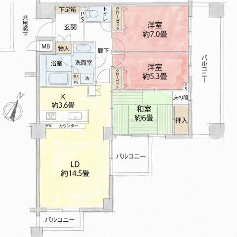 間取図