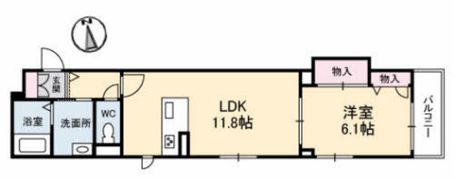 Clan東雲の間取り画像