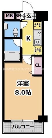 ロジェ今福鶴見の間取り画像