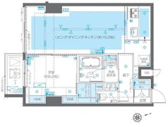 ZOOM広尾の間取り画像