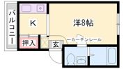 ルネ月見山の間取り画像