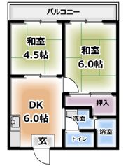 まるき大利の間取り画像