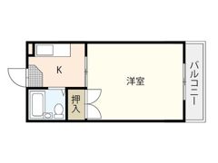 AXA舟入通りの間取り画像
