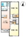ミューズ高柳の間取り画像