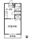 エスポワール都Ⅱの間取り画像