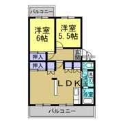 グランドール清水が丘の間取り画像