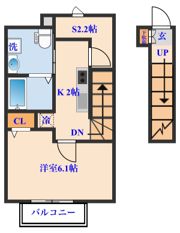 シンティラーレ小松島の間取り画像
