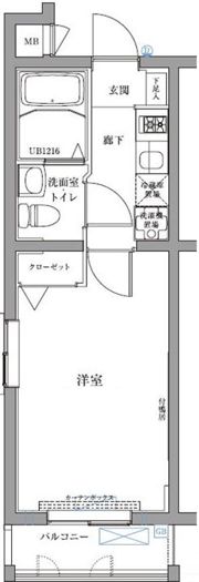 エスパシオ西高島平の間取り画像