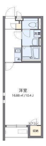 クレイノオーロラHomeの間取り画像