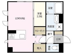 セントラルスクエア庚午の間取り画像