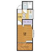 鈴蘭コーポの間取り画像
