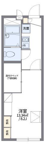レオパレスグローリーMHKYの間取り画像