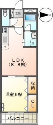 サンタプレイスの間取り画像