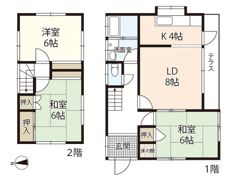 田部邸の間取り画像