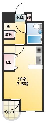 第2エクセルねり善(ぜん)の間取り画像