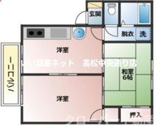 メゾニティ郡家の間取り画像