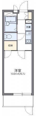 レオパレスシルフィードの間取り画像