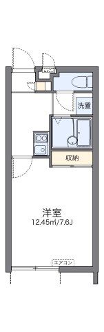 レオパレス我那覇ヒルズの間取り画像