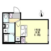 ベイルーム本厚木メゾンの間取り画像