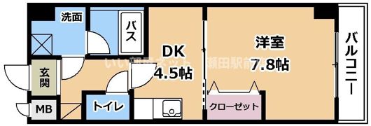 feliciaうさぎの間取り画像