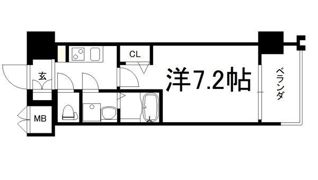 レジュールアッシュ桜宮エクシードの間取り画像