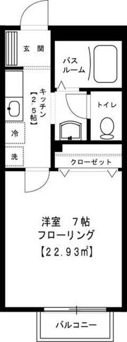 シェーネ武蔵野の間取り画像
