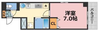 レジェンドール堺筋本町の間取り画像