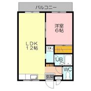 ベルセ・モリヴァB棟の間取り画像
