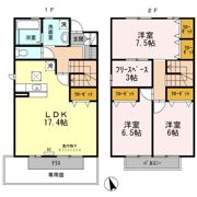 ウィズ山城 B棟の間取り画像