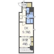 スプランディッド淀屋橋DUEの間取り画像
