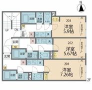 everCrest赤羽志茂の間取り画像