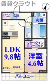 グランツ白金の間取り画像