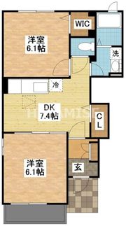 アンジュ ヒルの間取り画像