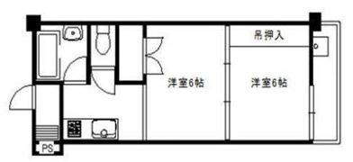 グロリアスマンション新河岸の間取り画像