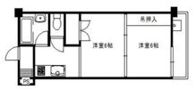 グロリアスマンション新河岸の間取り画像