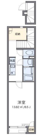 クレイノオカムラハイツ5の間取り画像