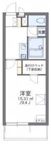 レオパレスラ グラシューズの間取り画像